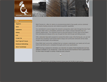 Tablet Screenshot of bmflooring.com